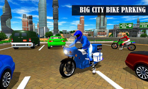 اسکرین شات بازی Bike Parking 2017 - Motorcycle Racing Adventure 3D 5