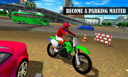 اسکرین شات بازی Bike Parking 2017 - Motorcycle Racing Adventure 3D 6