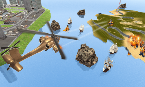 اسکرین شات بازی Gunship Battle Helicopter War 3