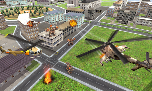 اسکرین شات بازی Gunship Battle Helicopter War 1