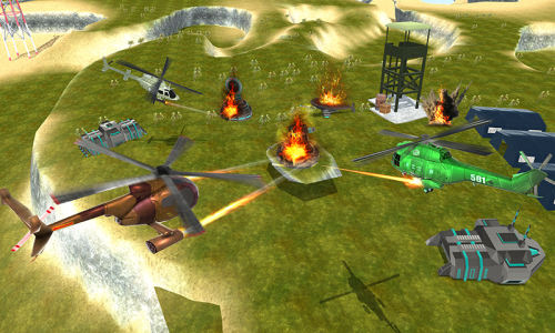 اسکرین شات بازی Gunship Battle Helicopter War 5