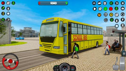 اسکرین شات بازی School Bus Driving Games 3D 4