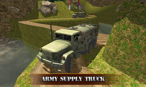 اسکرین شات بازی US OffRoad Army Truck Driver 4