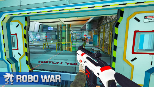 اسکرین شات بازی Robot Gun Shooting Games War 3