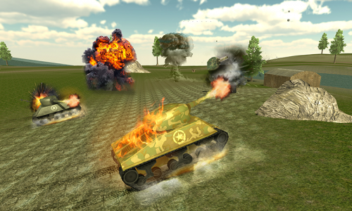 اسکرین شات بازی World Tanks War Machines Force 4