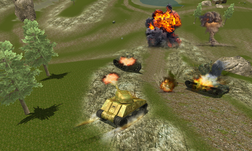 اسکرین شات بازی World Tanks War Machines Force 5