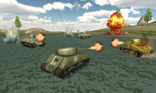 اسکرین شات بازی World Tanks War Machines Force 3