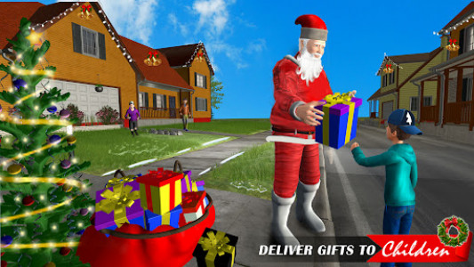 اسکرین شات بازی Rich Dad Santa: Fun Christmas Game 1