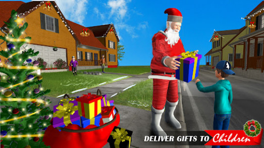 اسکرین شات 1 بازی Rich Dad Santa: Fun Christmas Game