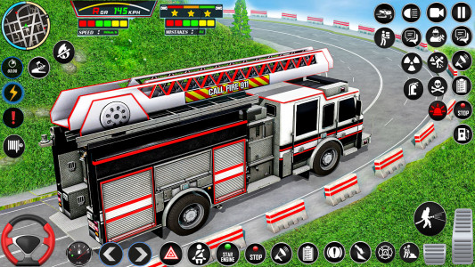 اسکرین شات بازی Firefighter: FireTruck Games 3