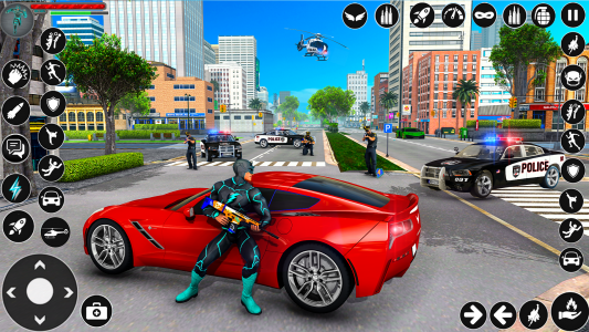 اسکرین شات بازی Hero City Bank Robbery Crime 4