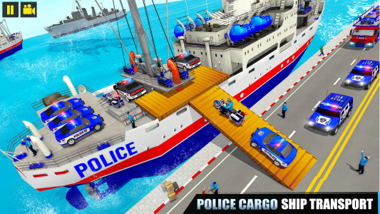 اسکرین شات 4 برنامه Police ship Transport Truck
