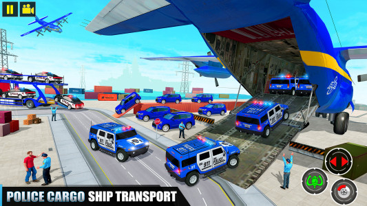 اسکرین شات برنامه Police Transporter Cargo Ship 1