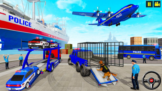 اسکرین شات 3 برنامه Police ship Transport Truck