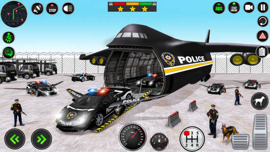 اسکرین شات 2 بازی Police Helicopter Car Games 3D