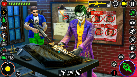 اسکرین شات بازی Killer Clown Bank Robbery Game 6