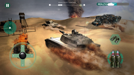 اسکرین شات بازی Tank Attack Blitz: War Game 3