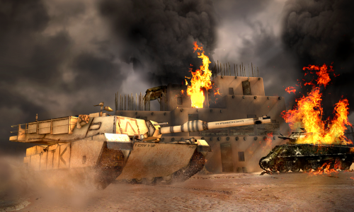 اسکرین شات بازی Tank Attack Blitz: War Game 2