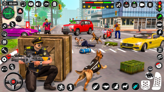 اسکرین شات بازی Police Dog Crime Chase Game 4