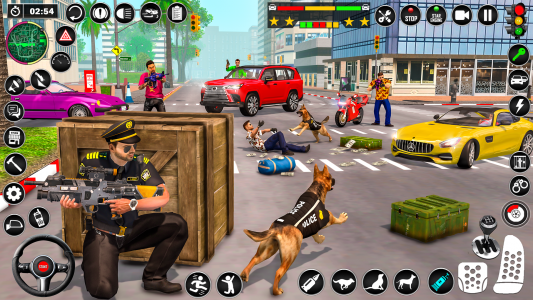 اسکرین شات بازی Police Dog Crime Chase Game 3D 4