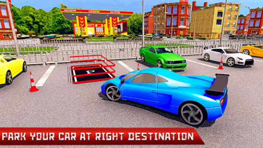 اسکرین شات بازی New Gas Station Car Driving Sim: Car Parking Games 4