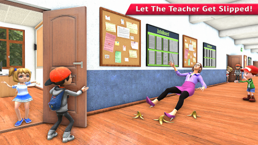 اسکرین شات بازی Crazy Teacher Simulator - Scary School Teacher 3D 3