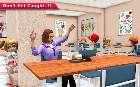 اسکرین شات بازی Crazy Teacher Simulator - Scary School Teacher 3D 8