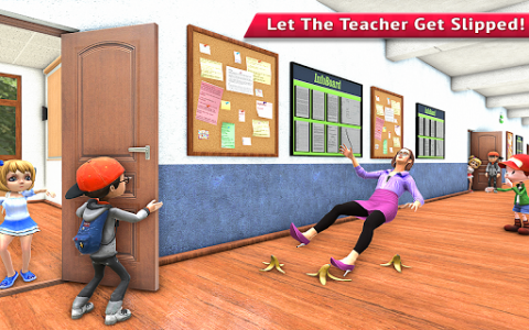 اسکرین شات بازی Crazy Teacher Simulator - Scary School Teacher 3D 7