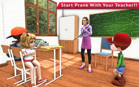 اسکرین شات بازی Crazy Teacher Simulator - Scary School Teacher 3D 5
