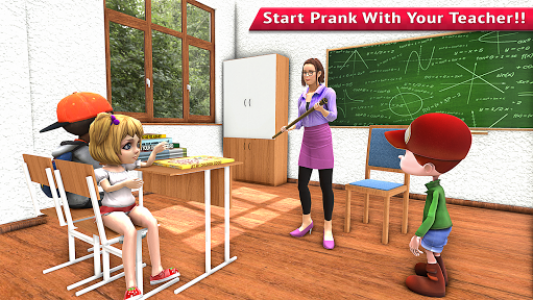 اسکرین شات بازی Crazy Teacher Simulator - Scary School Teacher 3D 1