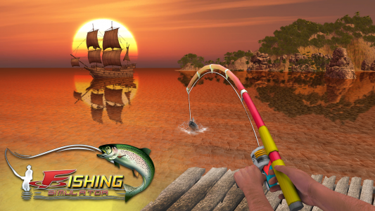 اسکرین شات بازی Reel Fishing Simulator 3D Game 5