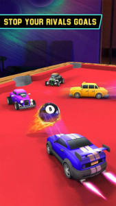 اسکرین شات بازی Rocketball Car Soccer Games: League Destruction 3D 1
