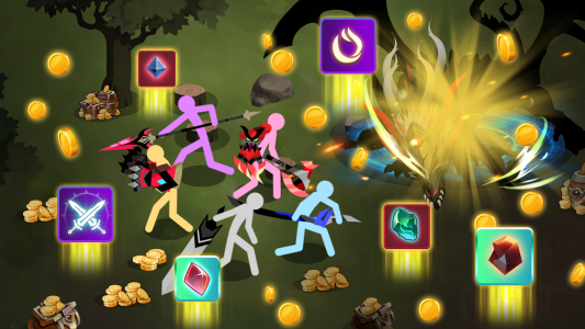 اسکرین شات 8 بازی Stickman Dungeon: Idle RPG War