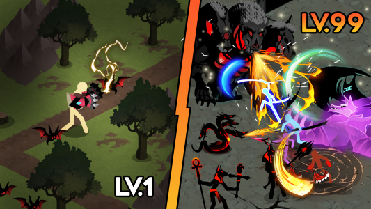 اسکرین شات 7 بازی Stickman Dungeon: Idle RPG War