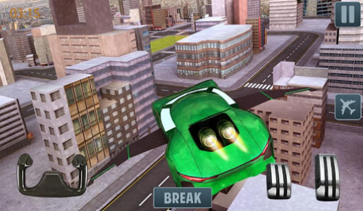 اسکرین شات بازی FreeSport Car Flying Simulator 1