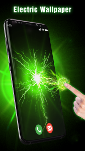 اسکرین شات برنامه 3D Electric Live Wallpaper 2