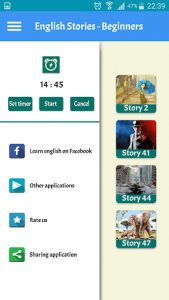 اسکرین شات برنامه Learn English Audio Stories - Beginners Audiobooks 5