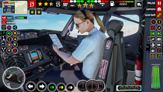اسکرین شات 3 بازی Flight Plane Driving Games
