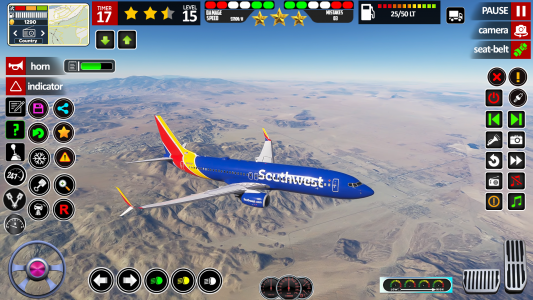 اسکرین شات 2 بازی Flight Plane Driving Games