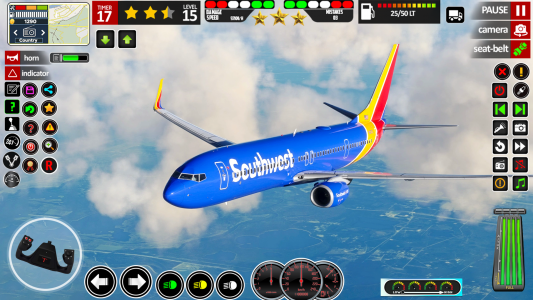 اسکرین شات 1 بازی Flight Plane Driving Games