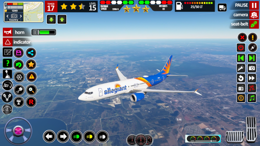 اسکرین شات 1 بازی Flight Plane Driving Games