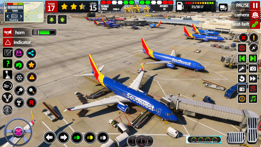 اسکرین شات 4 بازی Flight Plane Driving Games