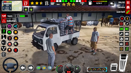 اسکرین شات 8 بازی Wild Animal Truck Driver Game