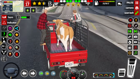 اسکرین شات 4 بازی Wild Animal Truck Driver Game