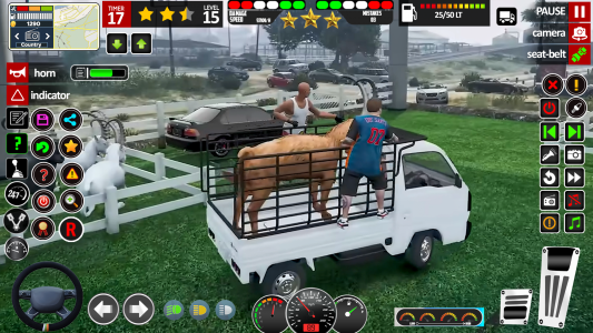 اسکرین شات 7 بازی Wild Animal Truck Driver Game