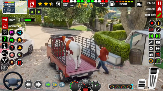 اسکرین شات 5 بازی Wild Animal Truck Driver Game