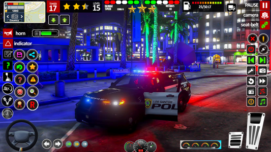 اسکرین شات 1 بازی US Police Cop Car Chase Game