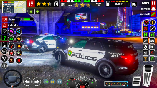 اسکرین شات 3 بازی US Police Cop Car Chase Game