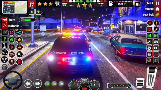 اسکرین شات 4 بازی US Police Cop Car Chase Game