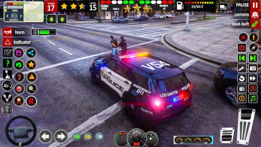 اسکرین شات 2 بازی US Police Cop Car Chase Game